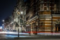 St James palacÃÆ in winter night, London Royalty Free Stock Photo